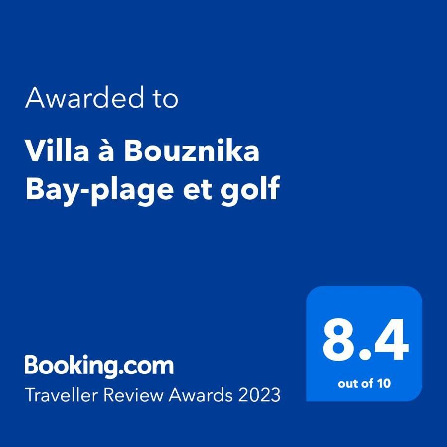 Villa A Bouznika Bay-Plage Et Golf 외부 사진