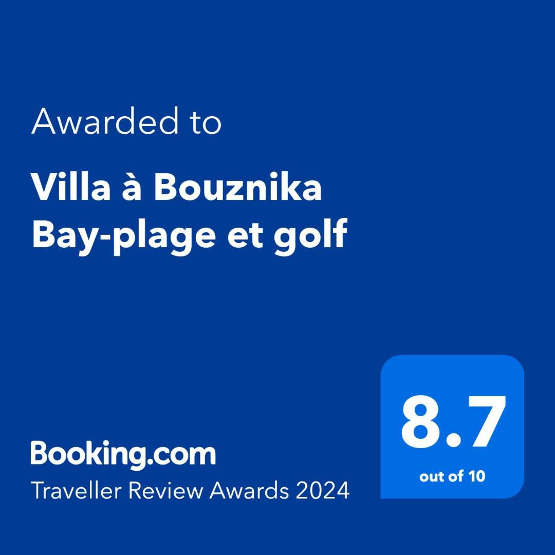 Villa A Bouznika Bay-Plage Et Golf 외부 사진