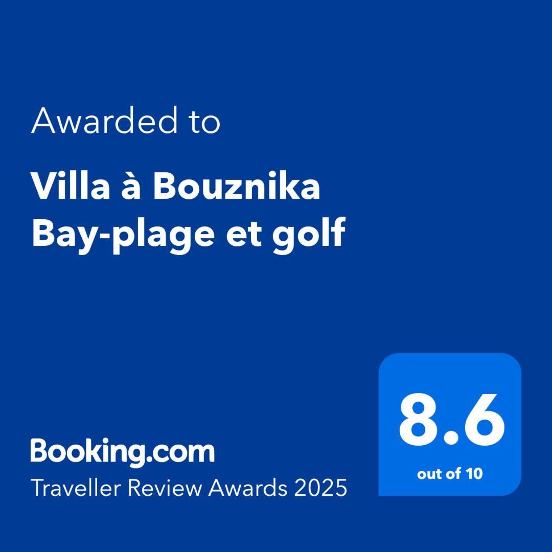Villa A Bouznika Bay-Plage Et Golf 외부 사진